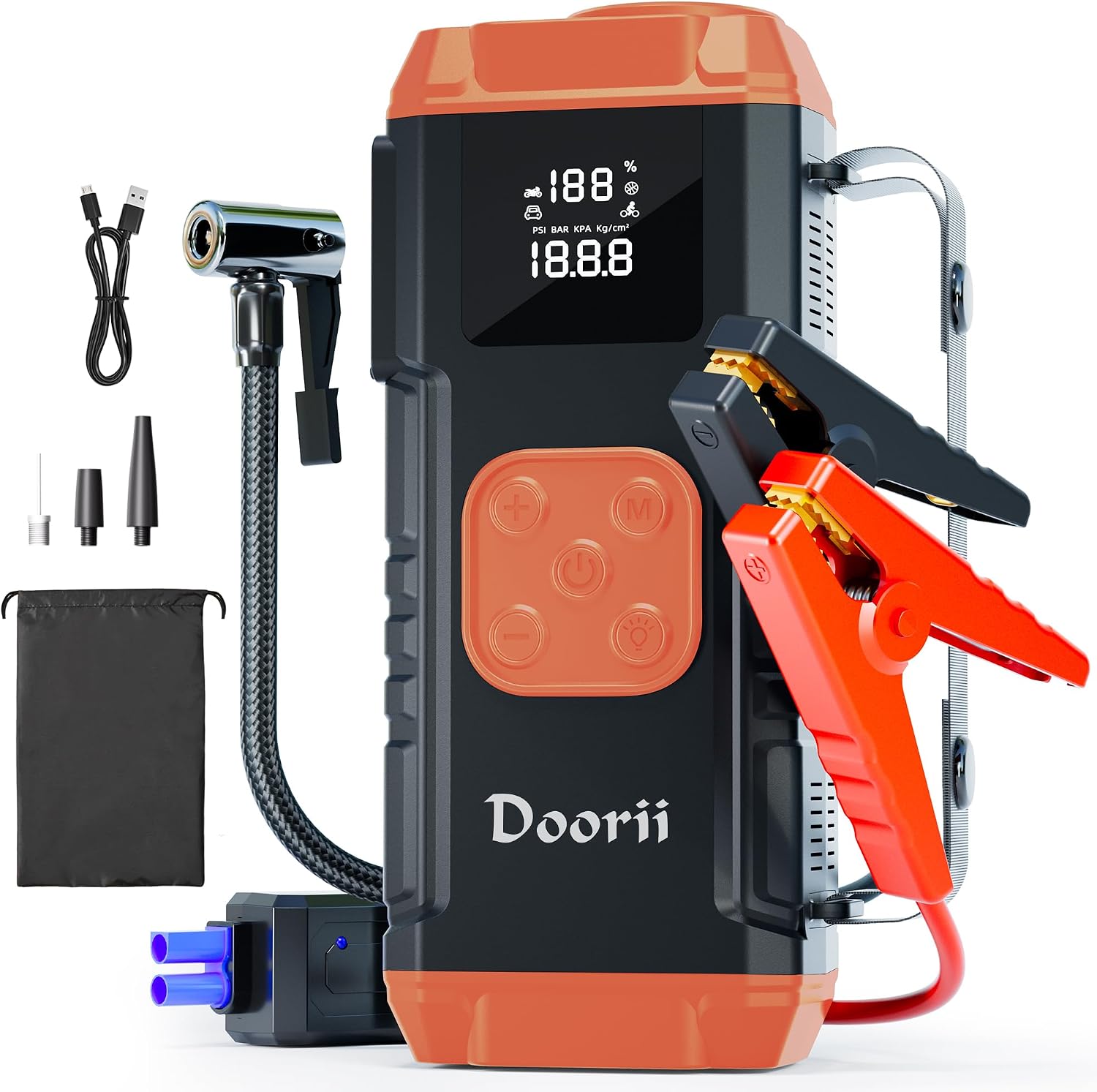 Detalle de Jump Starter with Air Compressor 8000A