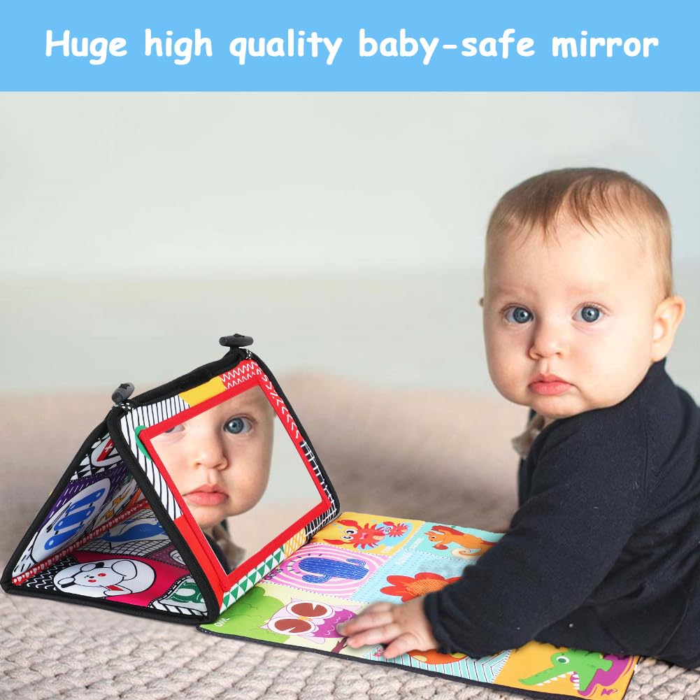 Detalle 2 de Baby-Spiegel Lernspielzeug mit Knisterbuch