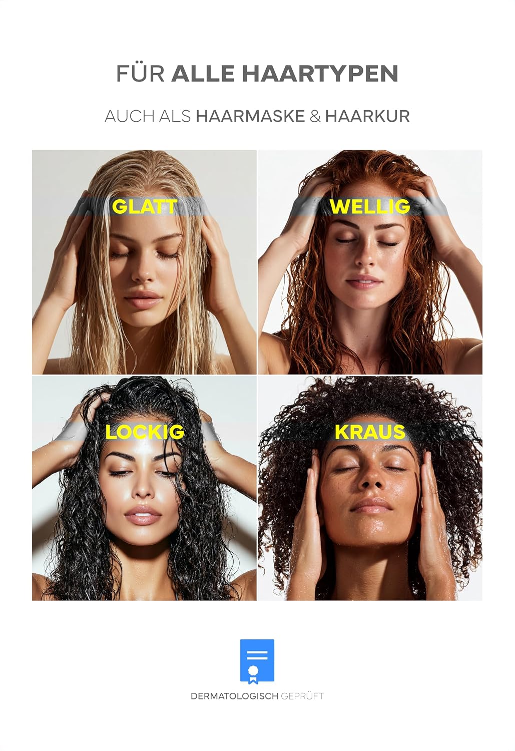 Detalle de BIO Haaröl – Pflegeöl für Haar & Kopfhaut mit Argan, Rizinus & Mandelöl (Rosmarin, Vitamin E) – vegan, silikonfrei