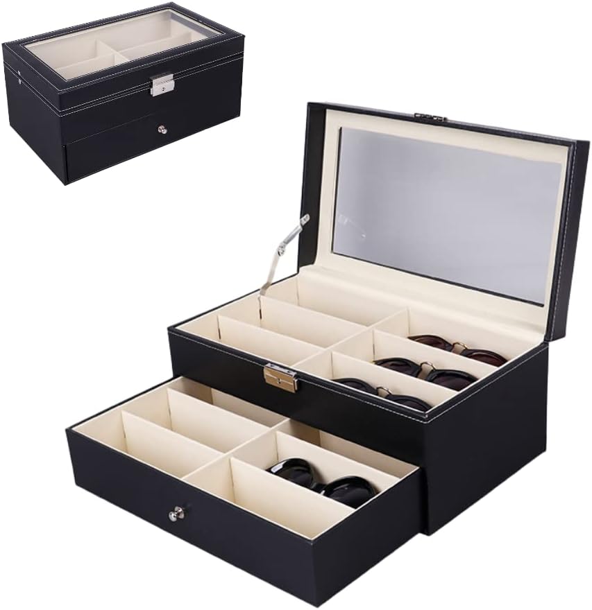 MAGIC SELECT Caja para gafas 18 compartimentos