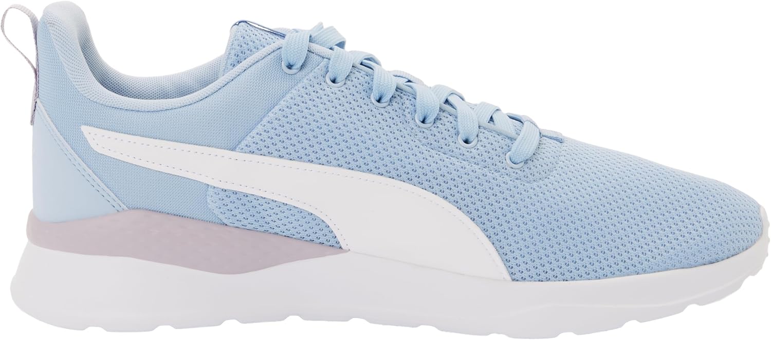 Detalle 2 de PUMA Anzarun LiteSneaker Unisex – Haute Tropic Weiß-Silber Mist, 46 EU
