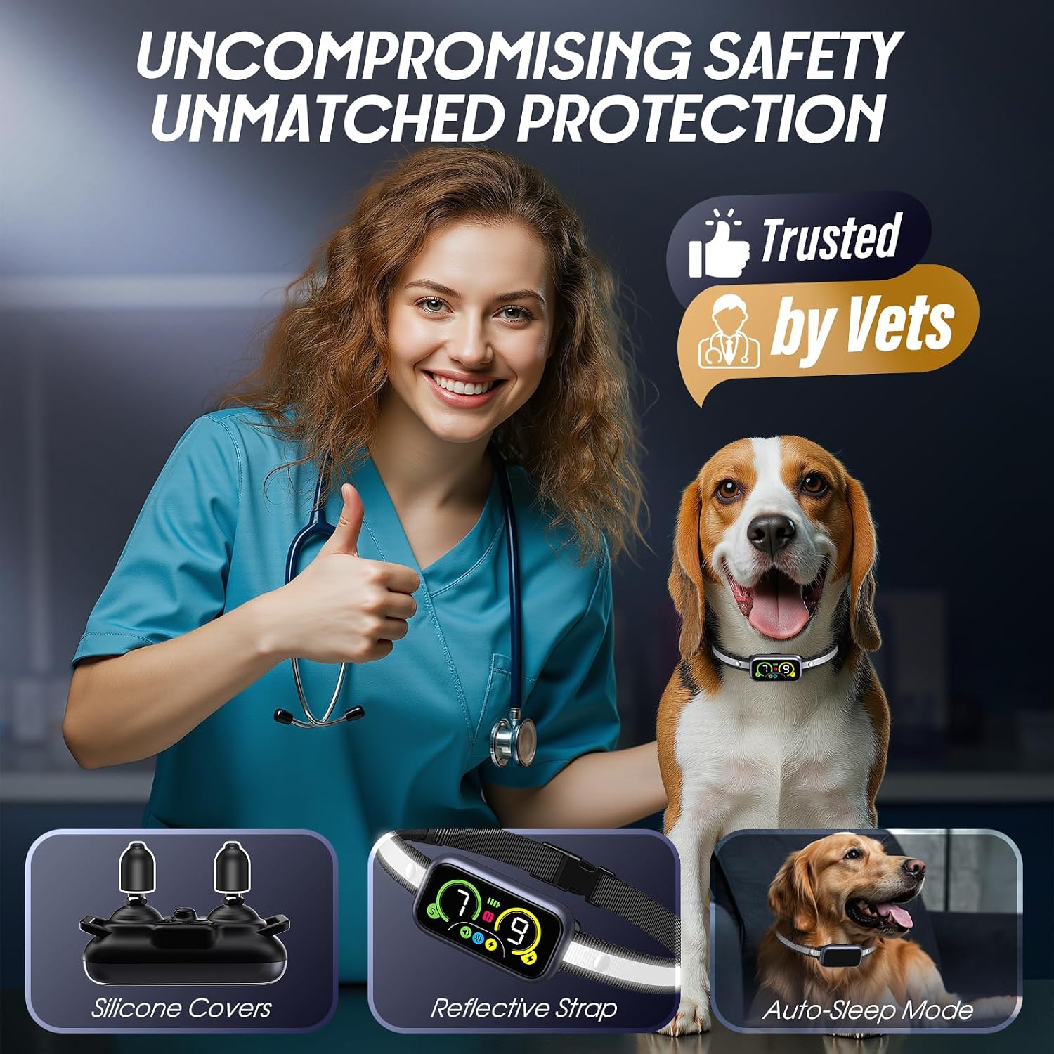 Thumbnail 5 de Smart Dog Bark Collar, IP67 Waterproof