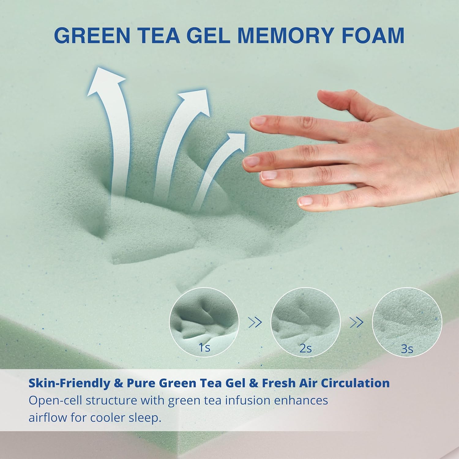 Detalle 2 de Gelsea Memory Foam Mattress 12-Inch