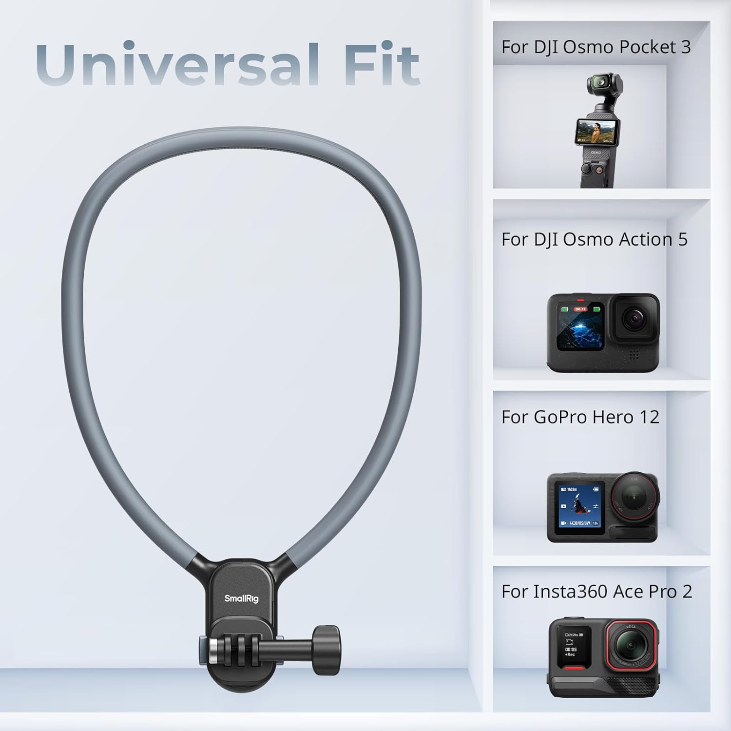 Thumbnail 6 de SMALLRIG Magnetic Neck Mount for GoPro Hero 12 📷