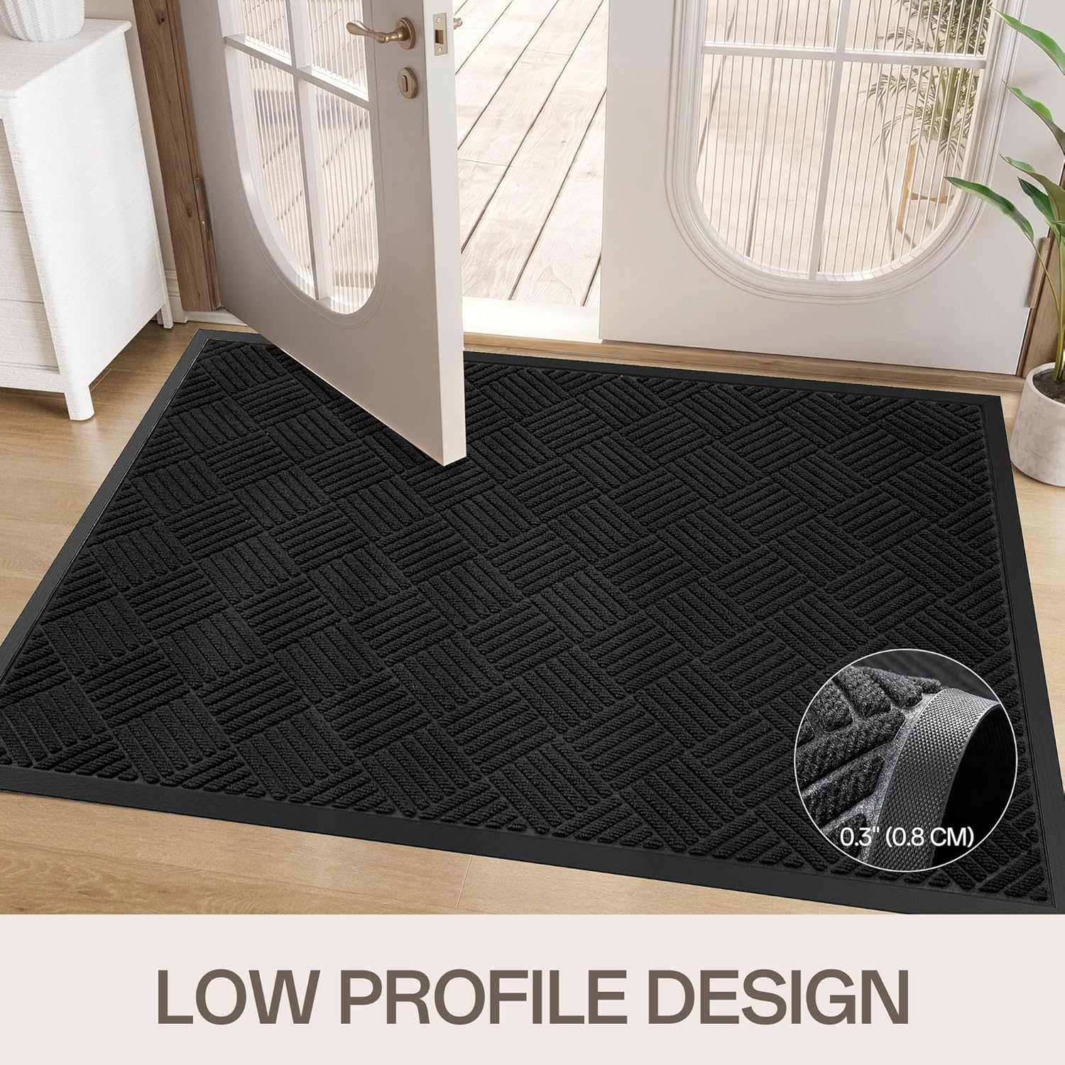 Thumbnail 3 de Amyracel Front Door Mat 3' x 6