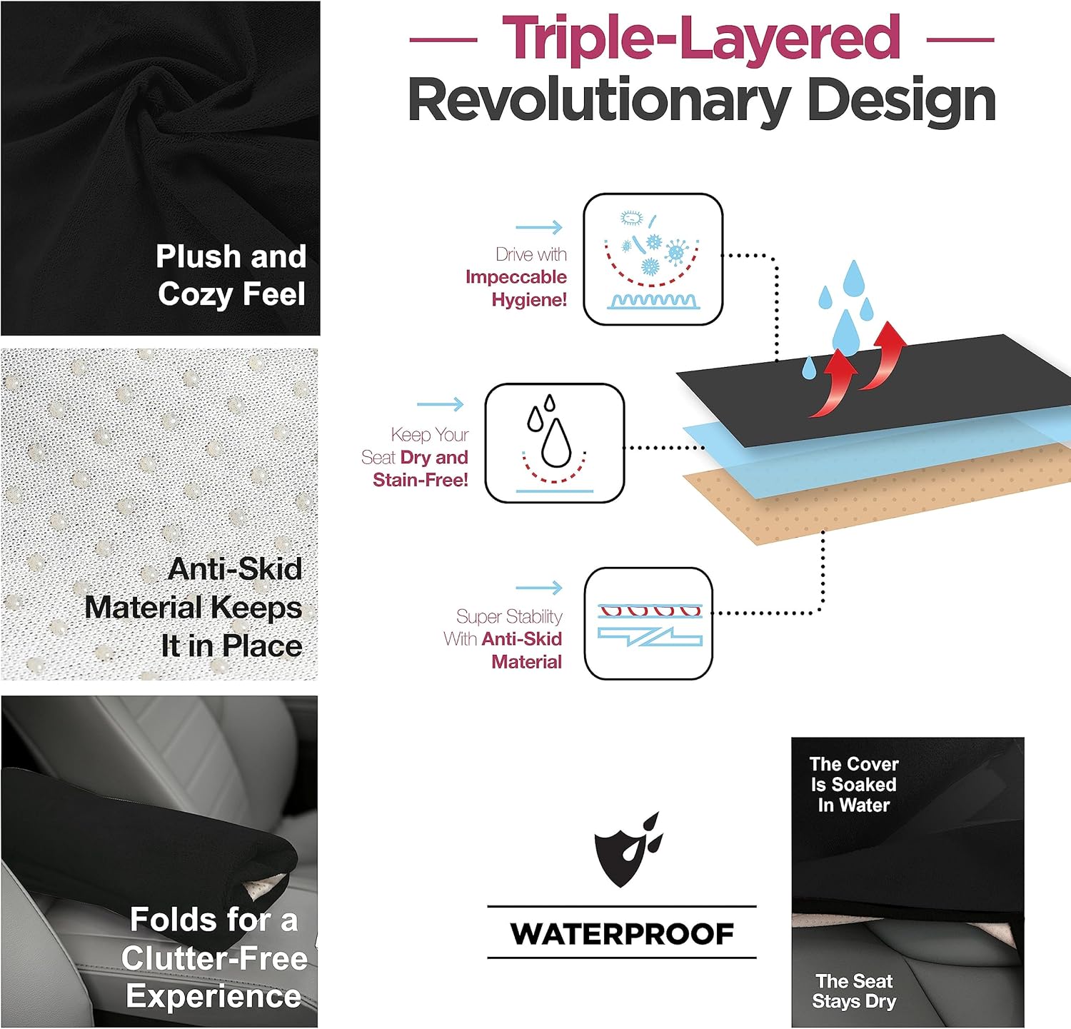 Thumbnail 4 de lebogner Car Seat Towel 29.5"