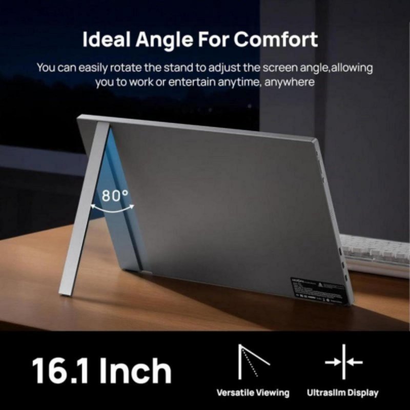 Thumbnail 1 de Arzopa Monitor 16,1" FullHD 144 Hz IPS portátil 780 g