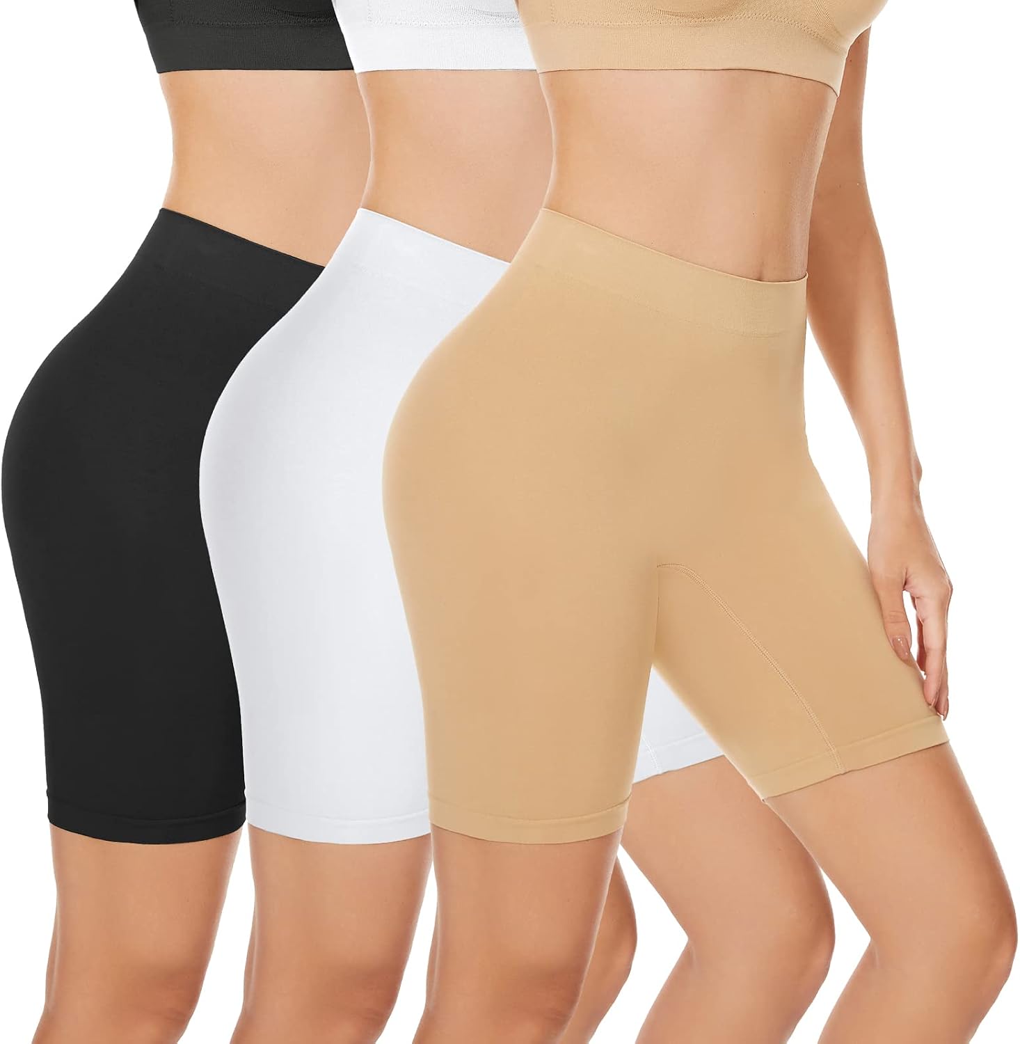 Thumbnail 6 de SIHOHAN Women Anti Chafing Shorts (Seamless, Tagless) for Under Dresses and Skirts