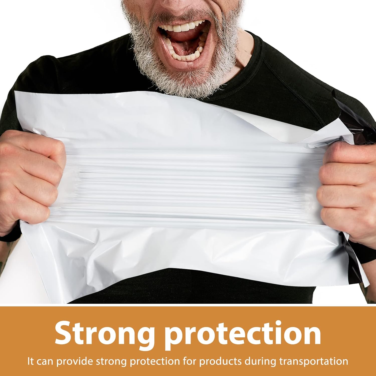 Thumbnail 2 de METRONIC Poly Mailers 19x24, 100-Count White Self-Seal Shipping Bags