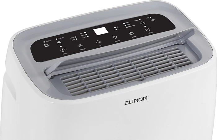 Detalle 1 de Eurom DryBest 40 WiFi Luftentfeuchter für Räume bis 60 m², inkl. Smart-App Steuerung