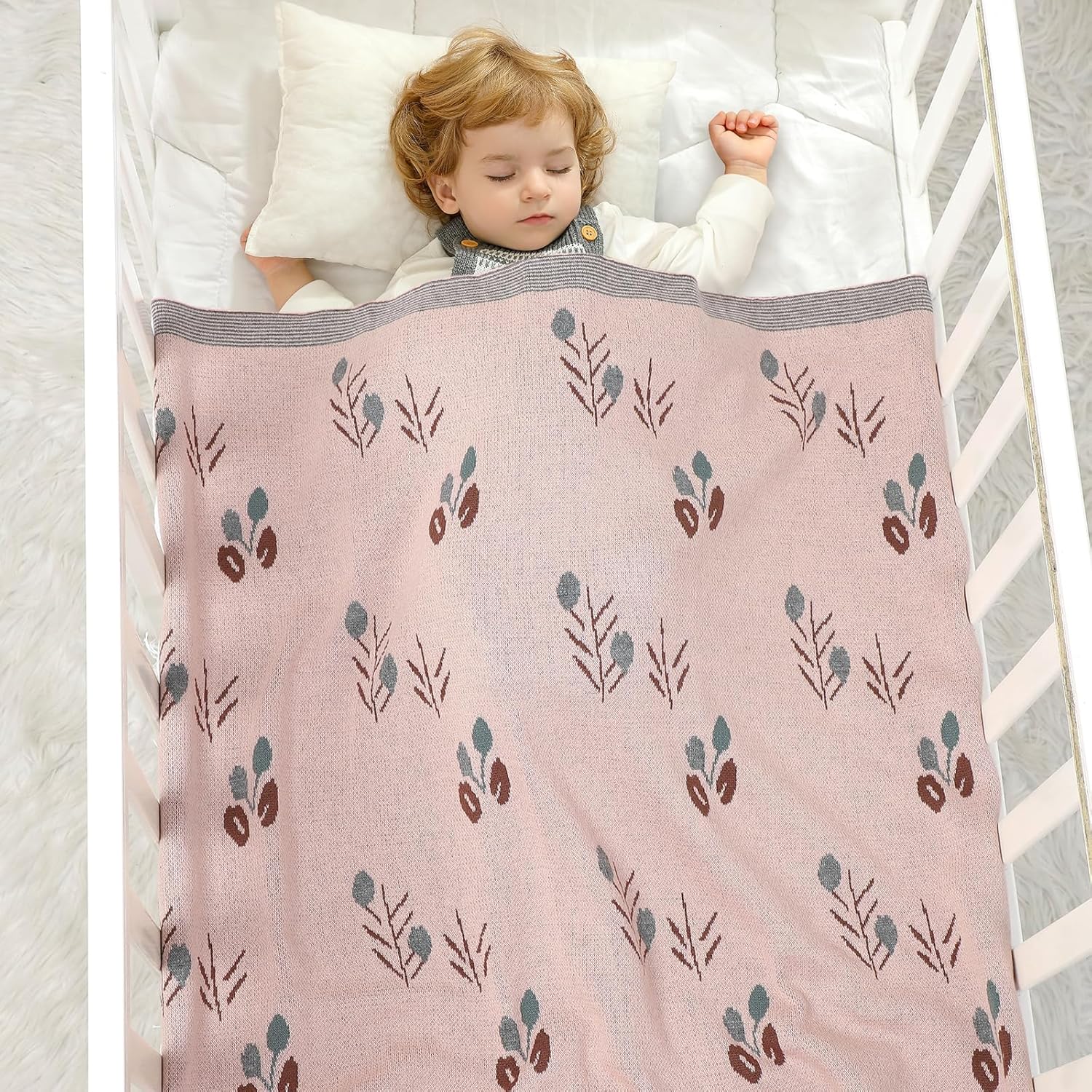 Thumbnail 1 de DovFanny 100% Cotton Baby Blanket