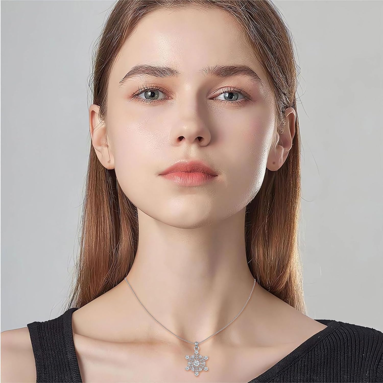 Thumbnail 3 de Zolkamery Silver Christmas Necklace Set