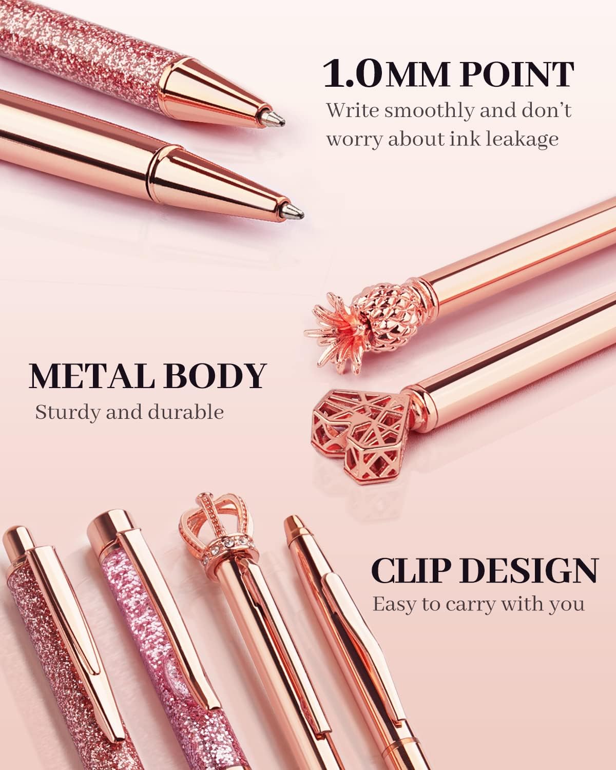 Thumbnail 5 de WEMATE ballpoint pens set 8 pack