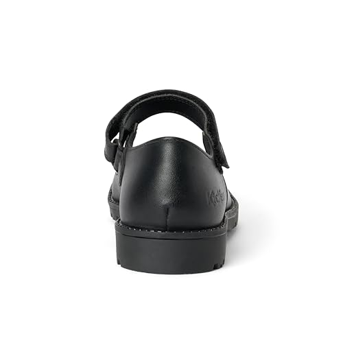 Thumbnail 4 de Kickers Girls Lachly Mary Jane School Shoes (Black, 4 UK)
