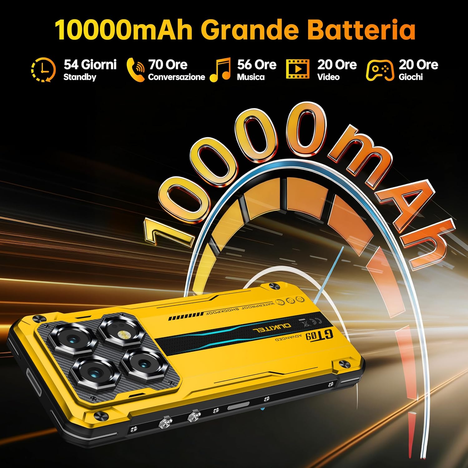 Thumbnail 3 de OUKITEL WP60 Rugged Smartphone 5G