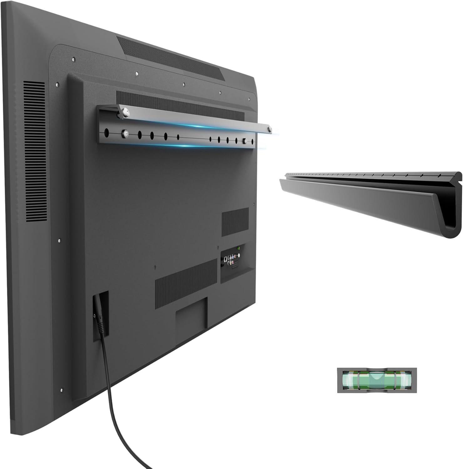 Thumbnail 6 de KAMIWI No Drill Drywall TV Mount (Studless) for 22–55 inch TVs up to 45kg