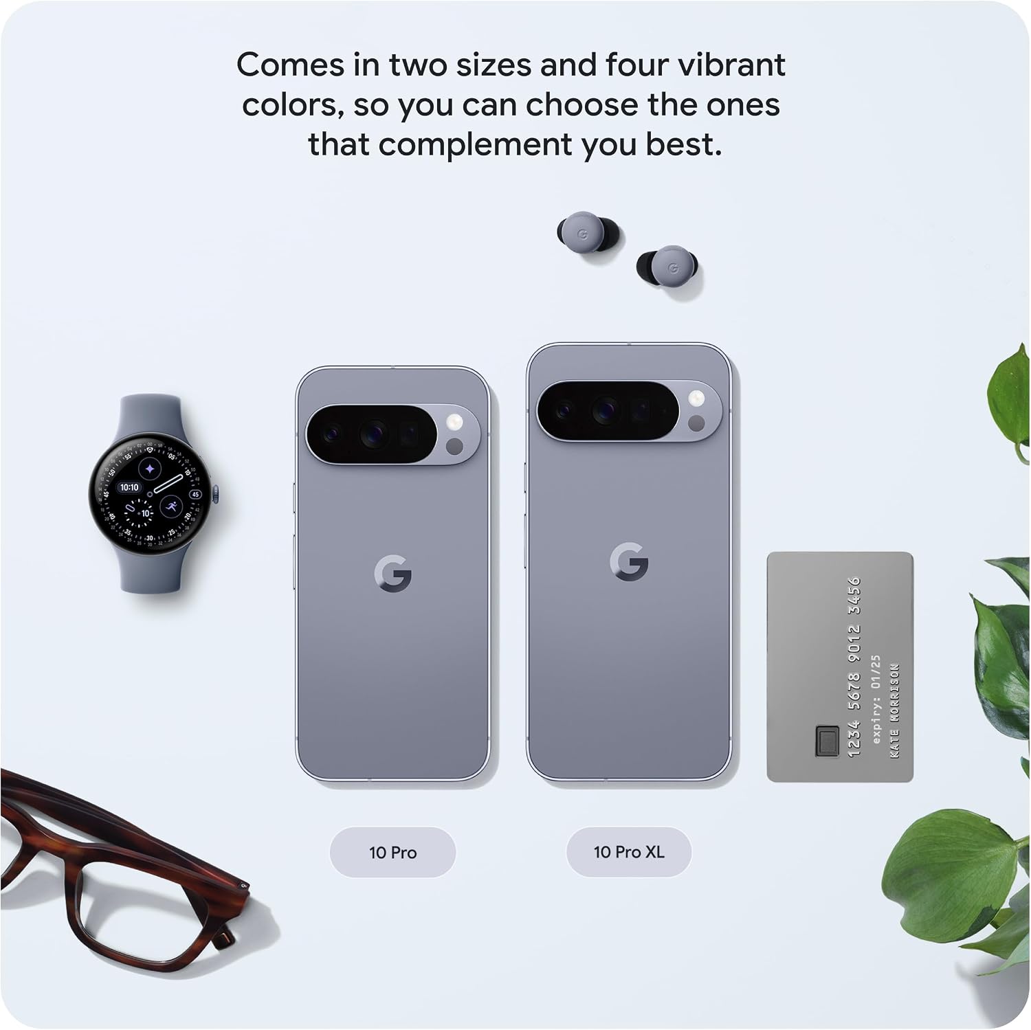 Detalle de Google Pixel 10 Pro Unlocked Smartphone, 128 GB, Obsidian, 6.3-Inch Display
