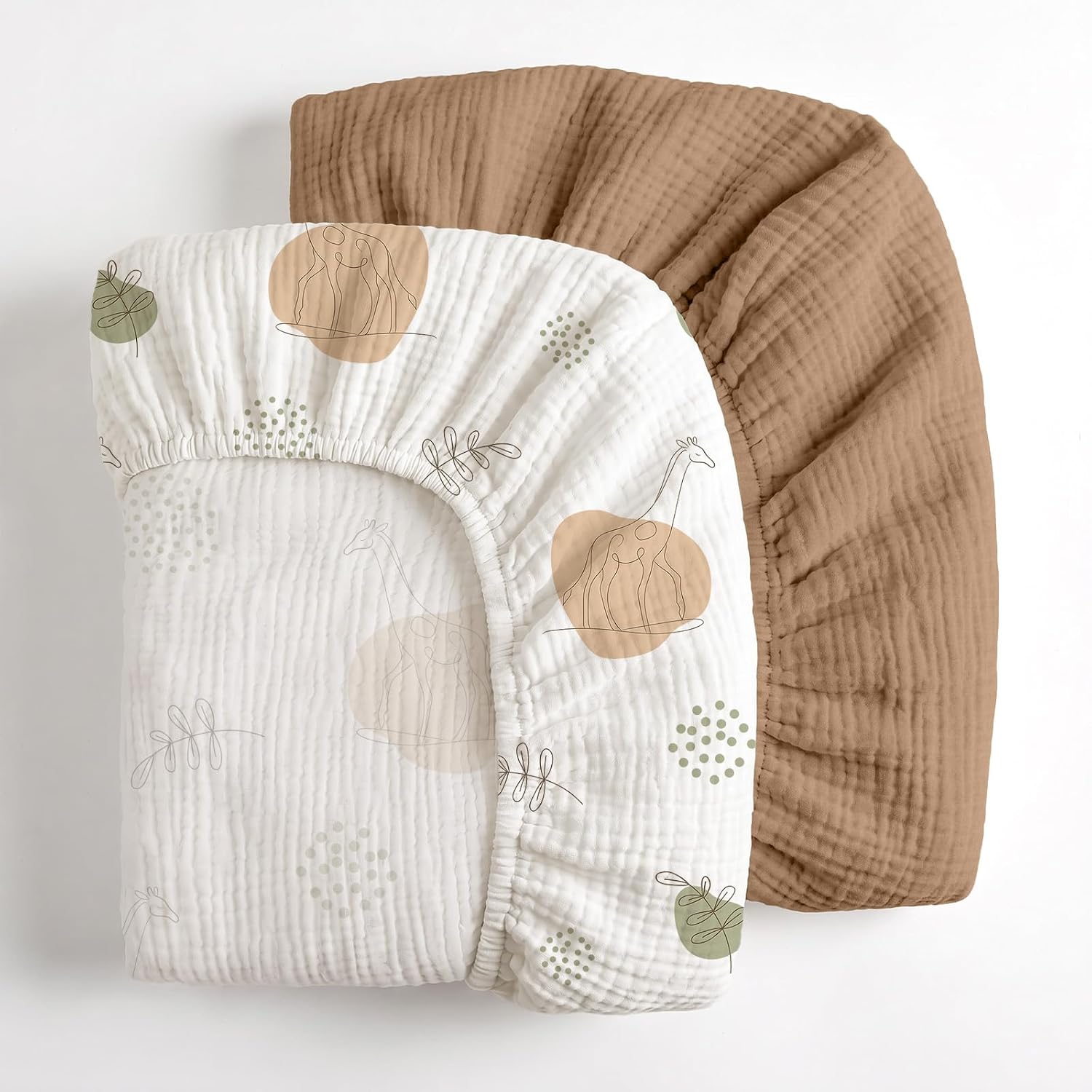 Detalle de BabyBond Muslin Crib Sheets