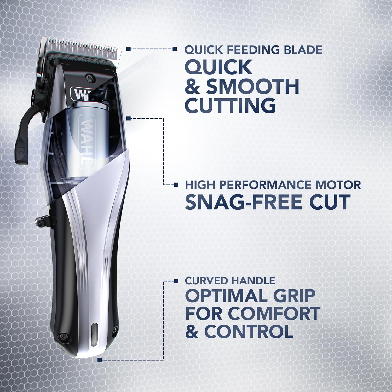 Detalle de Wahl Rapid Clip cortapelos recargable