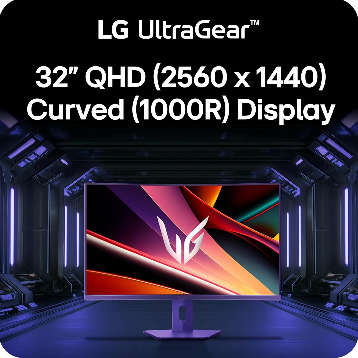 Thumbnail 1 de LG 32G600A-B 32-inch QHD Gaming Monitor 180Hz