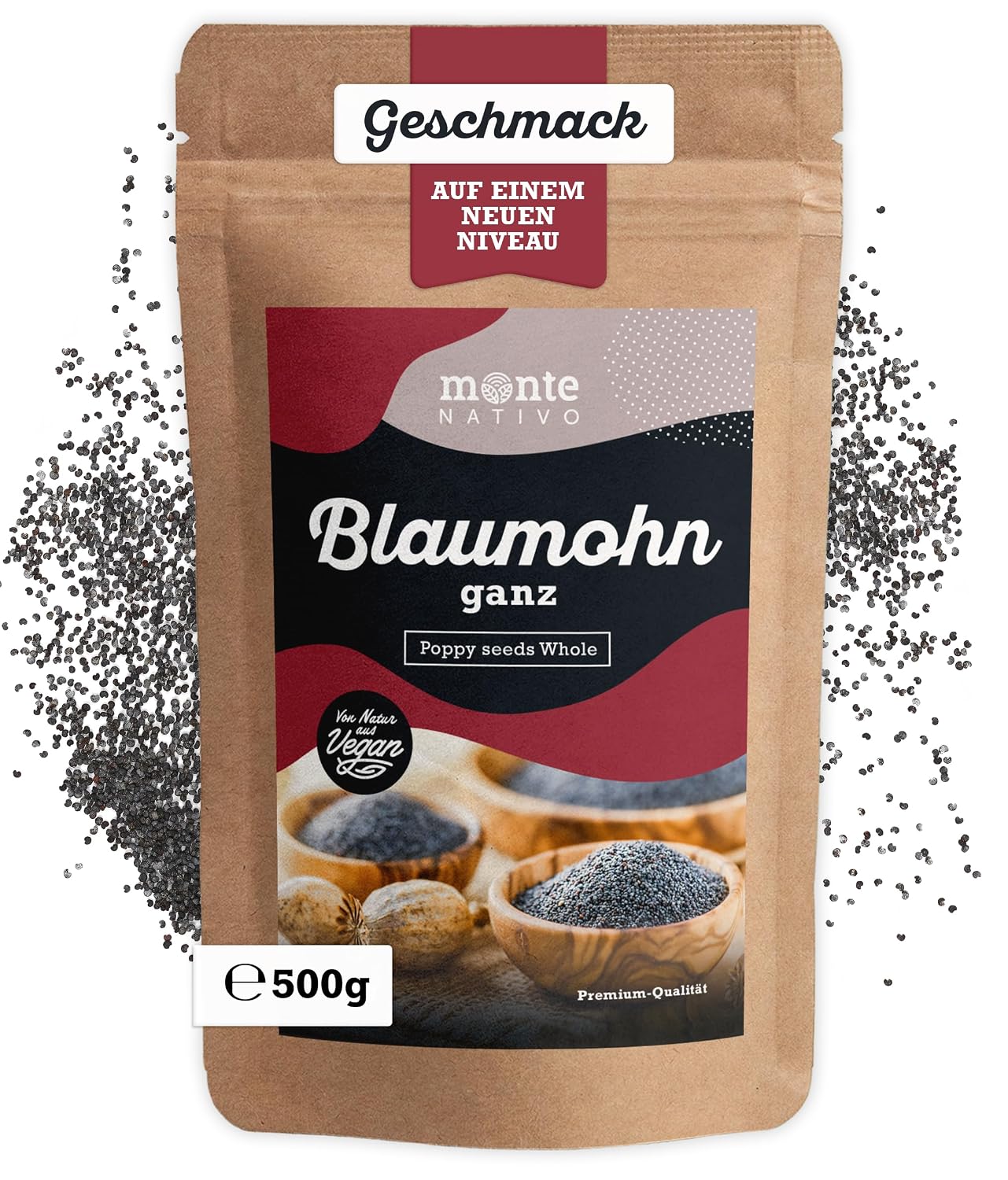Detalle de Blaumohn Monte Nativo 500 g 🍽
