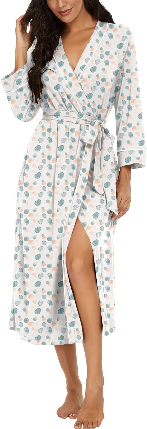 Thumbnail 6 de PrinStory Women's Bathrobe, XS–4XL