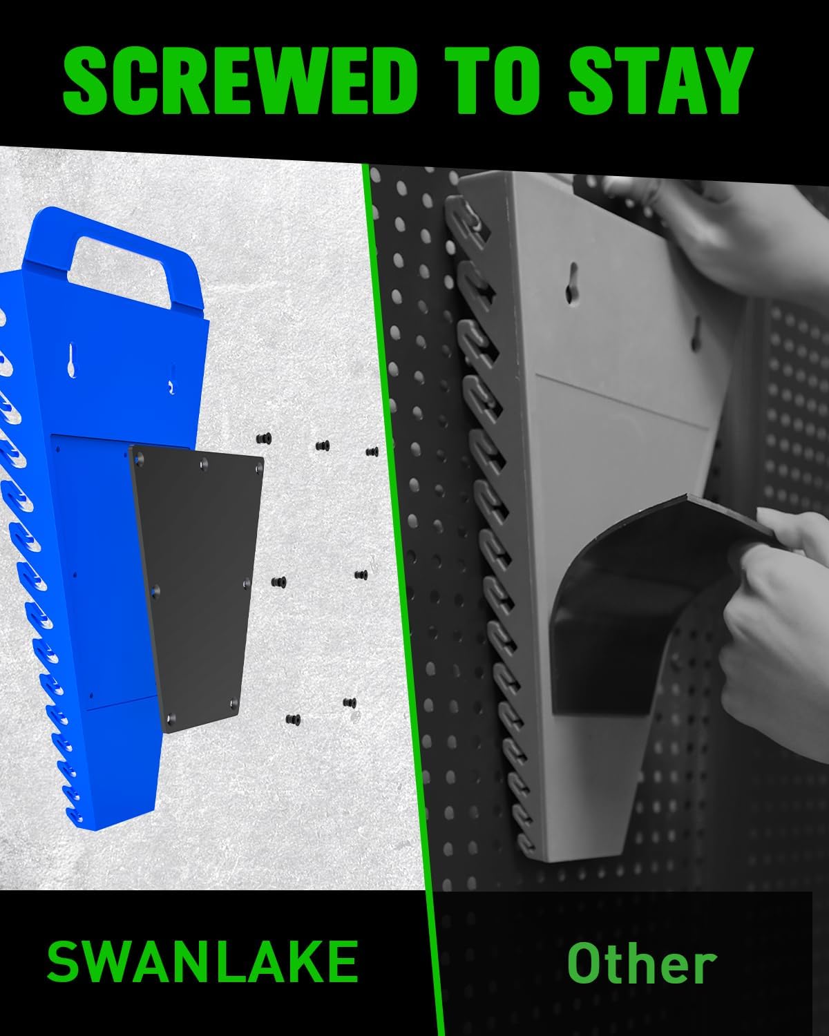Thumbnail 4 de SWANLAKE SW-66160AU Magnetic Wrench Organizer, 60 Slots, SAE and Metric