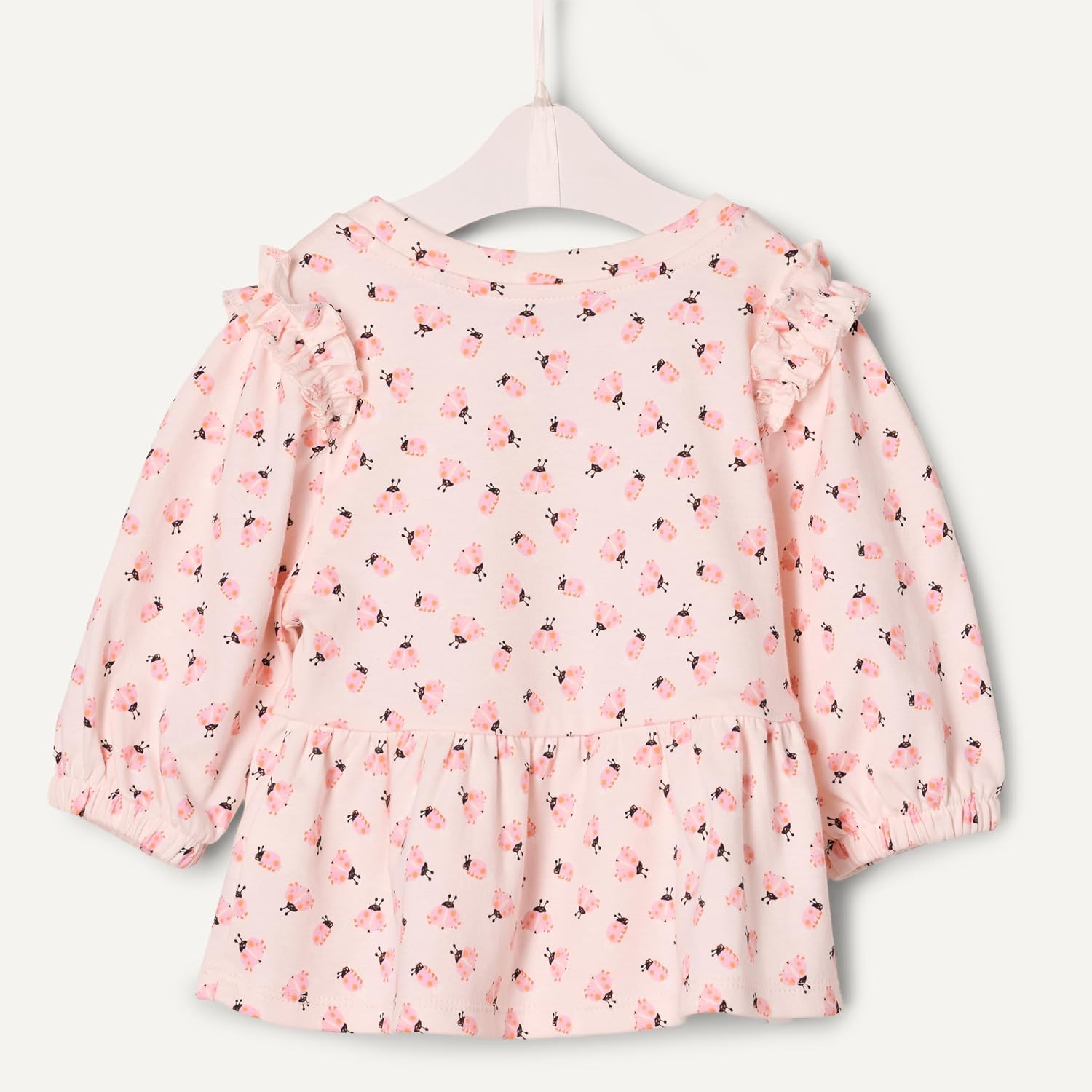 Detalle de Amazon Essentials x Sofia Grainge Toddler & Baby Girls' 3/4 Sleeve Knit Top