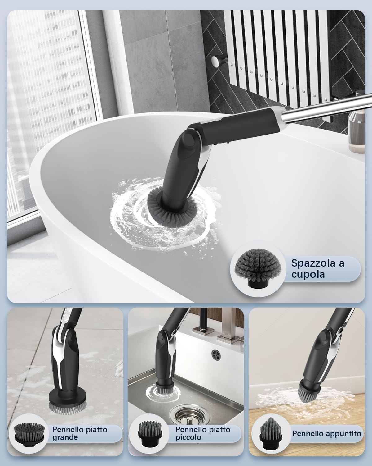 Detalle 2 de Leebein YMG-820 Spazzola Rotante 50 kg