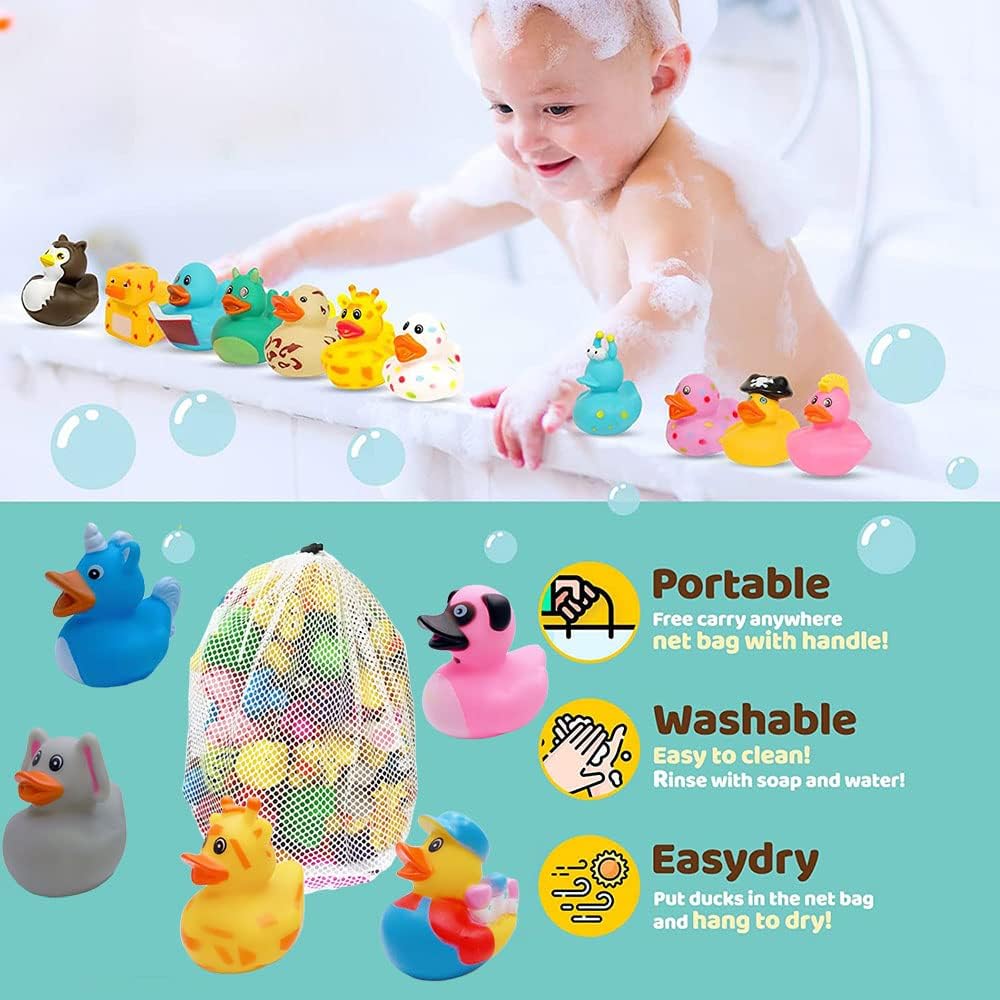 Detalle de Rubber Duck Bath Toys, 15-Pack