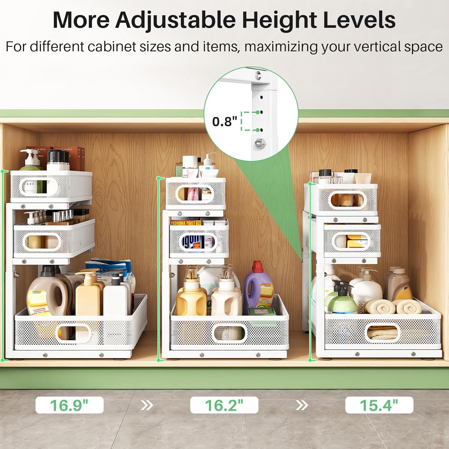 Thumbnail 5 de Kitstorack Under Sink Organizer 2-Pack