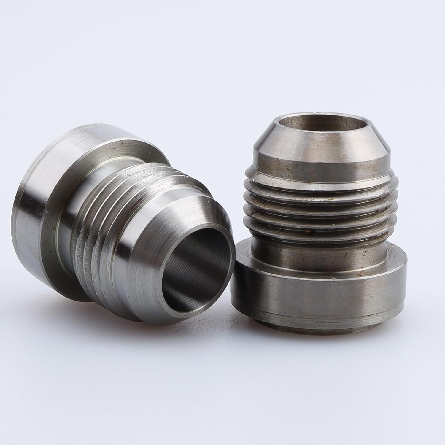 AC Performance -8 AN Male Weld-On Bung Fitting (Steel) – Pack of 2