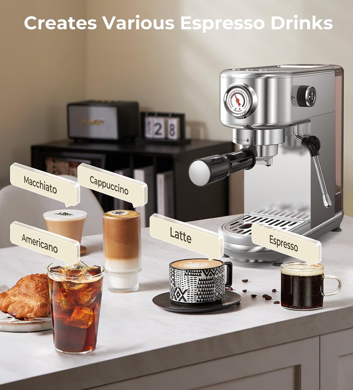 Thumbnail 1 de Espresso Machine 20 Bar ⚡