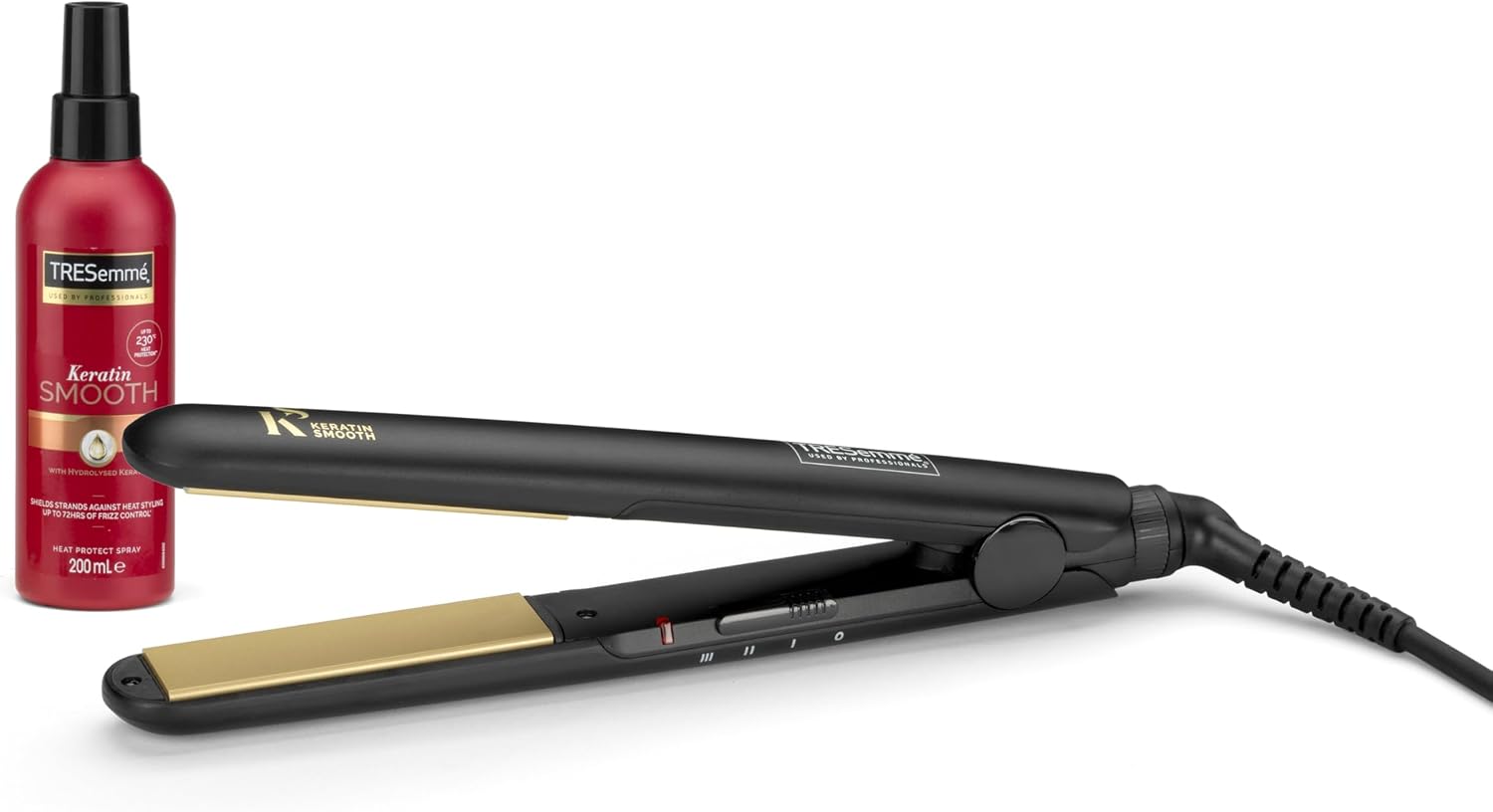 Detalle de TRESemme Keratin Smooth Control 230°C straightener