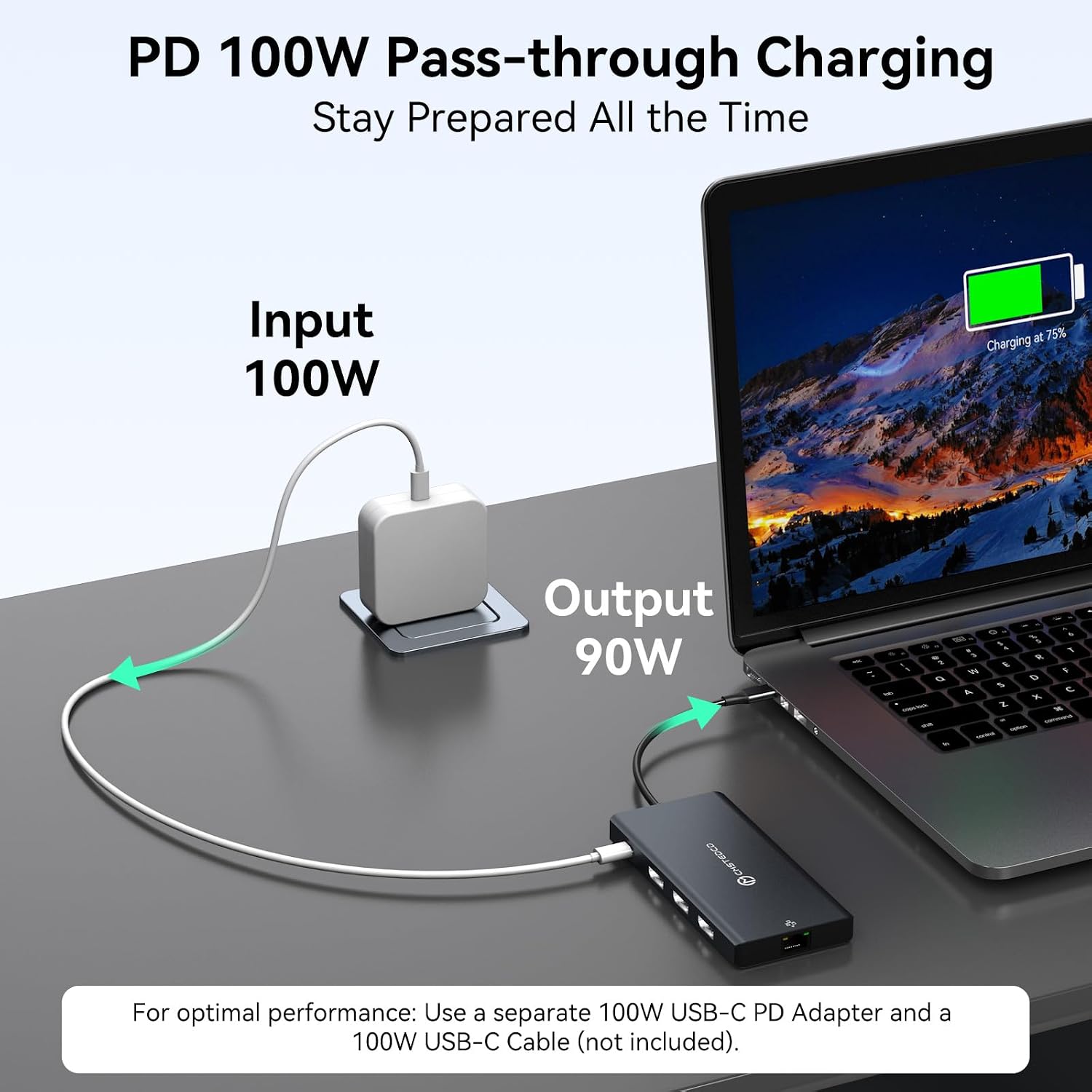 Detalle 1 de DGYBDFC USB-C Docking Station 12-in-1