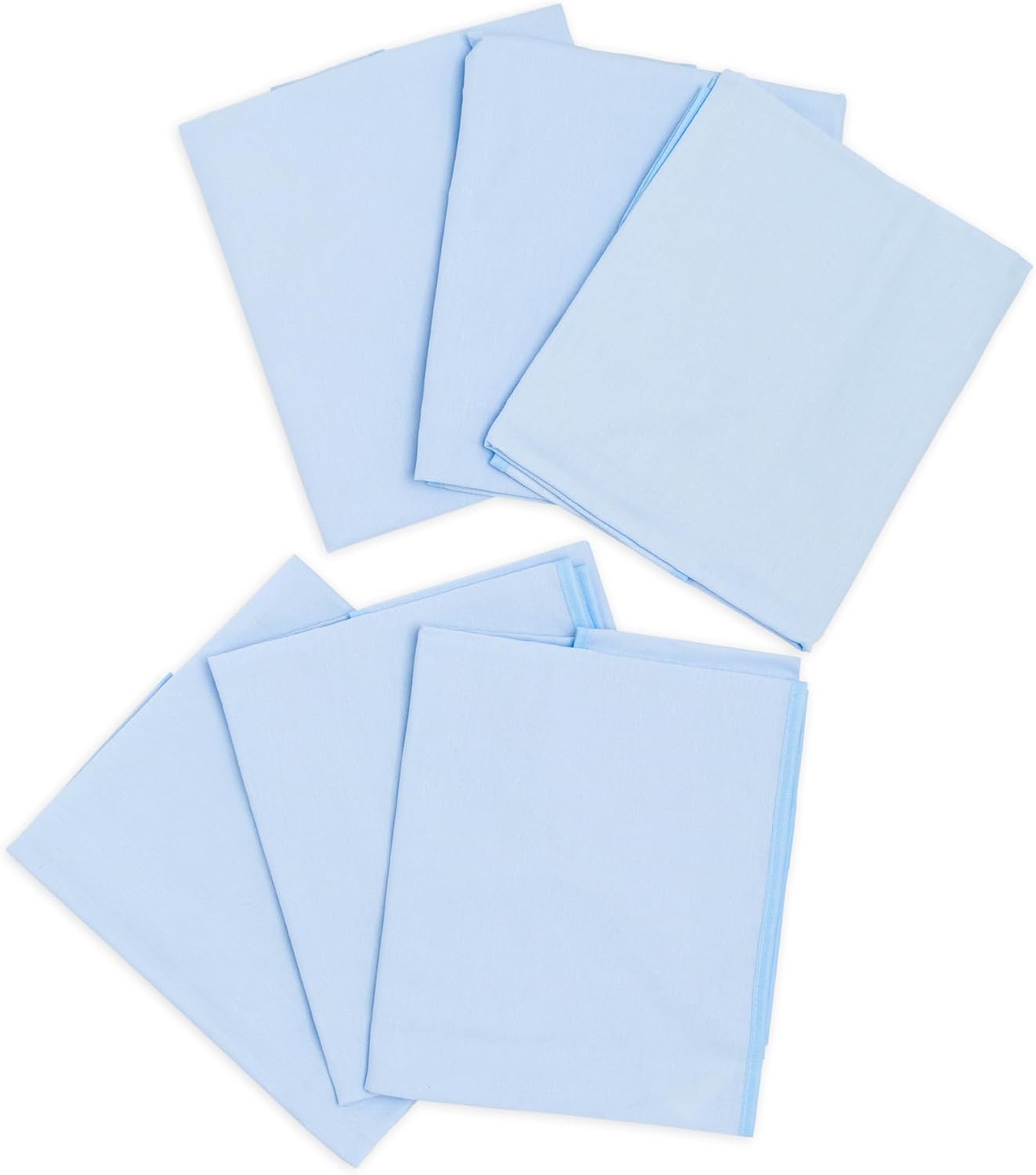 Thumbnail 1 de Ti TIN Bettlaken für Kinderbett (6er-Pack) aus 100% Baumwolle, 53 x 132 cm