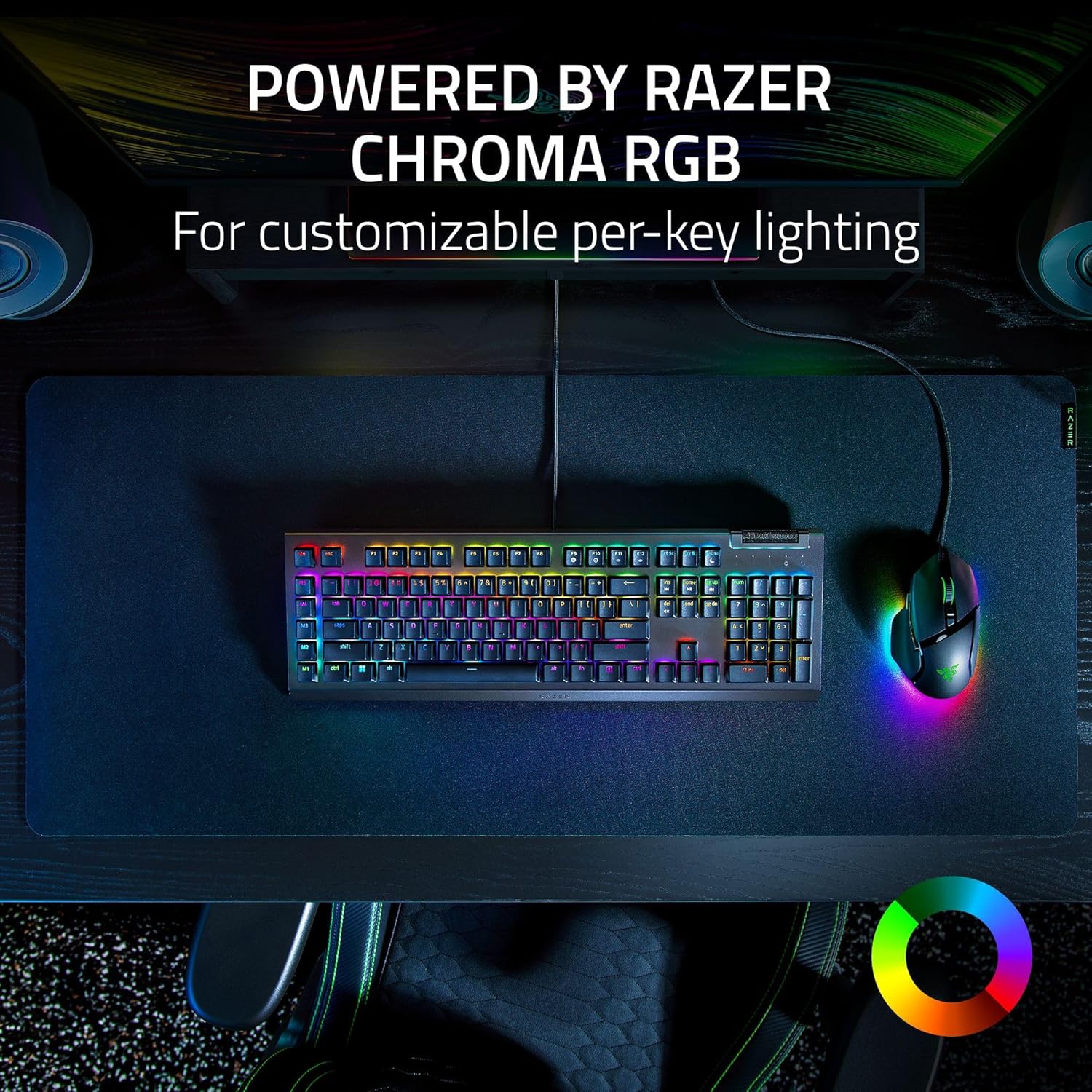 Thumbnail 4 de Razer BlackWidow V4 X Yellow Switches mechanical keyboard