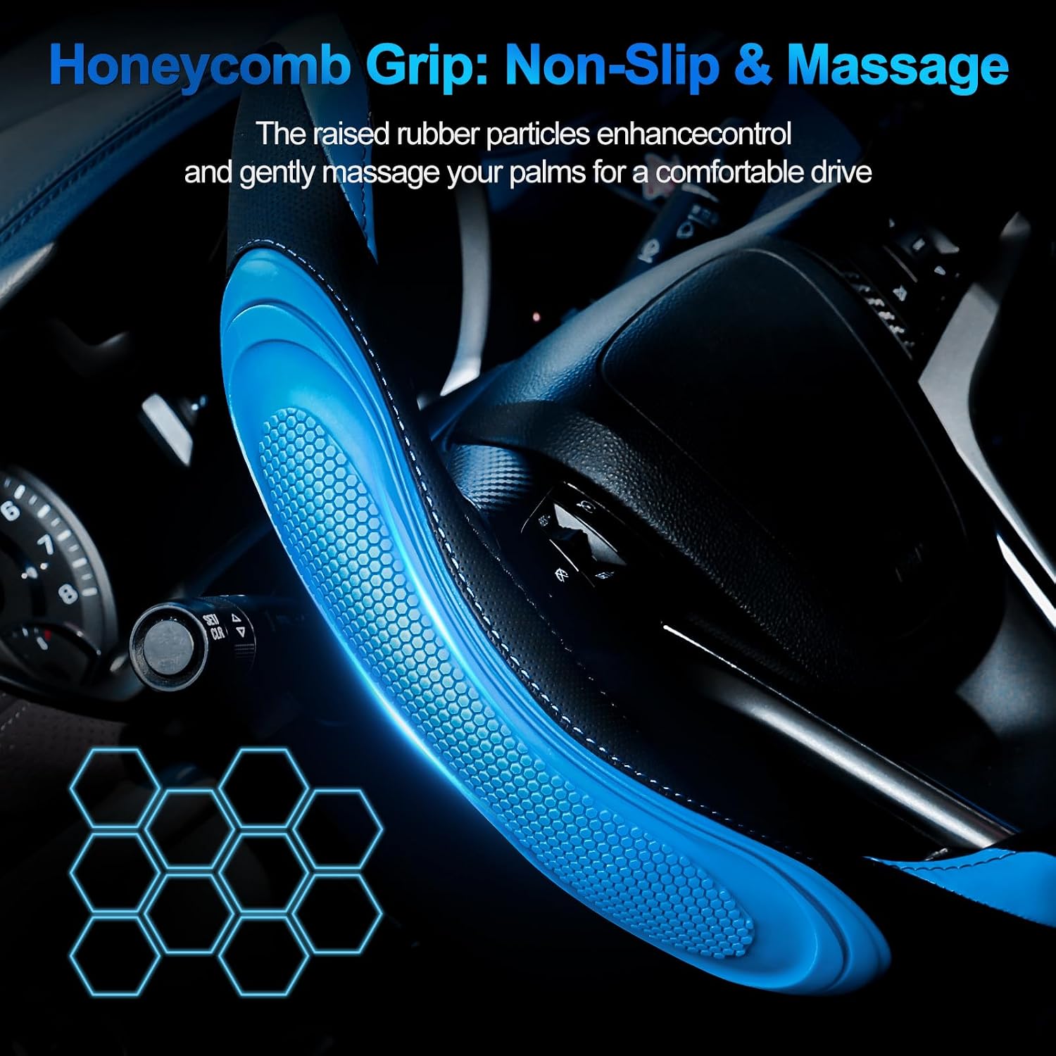 Thumbnail 4 de Sportage Universal Steering Wheel Cover 37cm–38cm