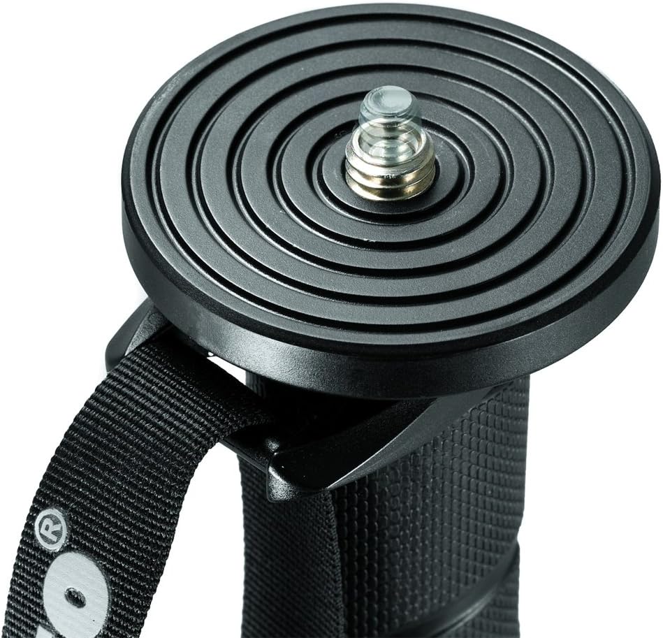 Detalle de Manfrotto MM290C4 Monopiede in Carbonio 4 Sezioni: leggerezza, stabilità e versatilità