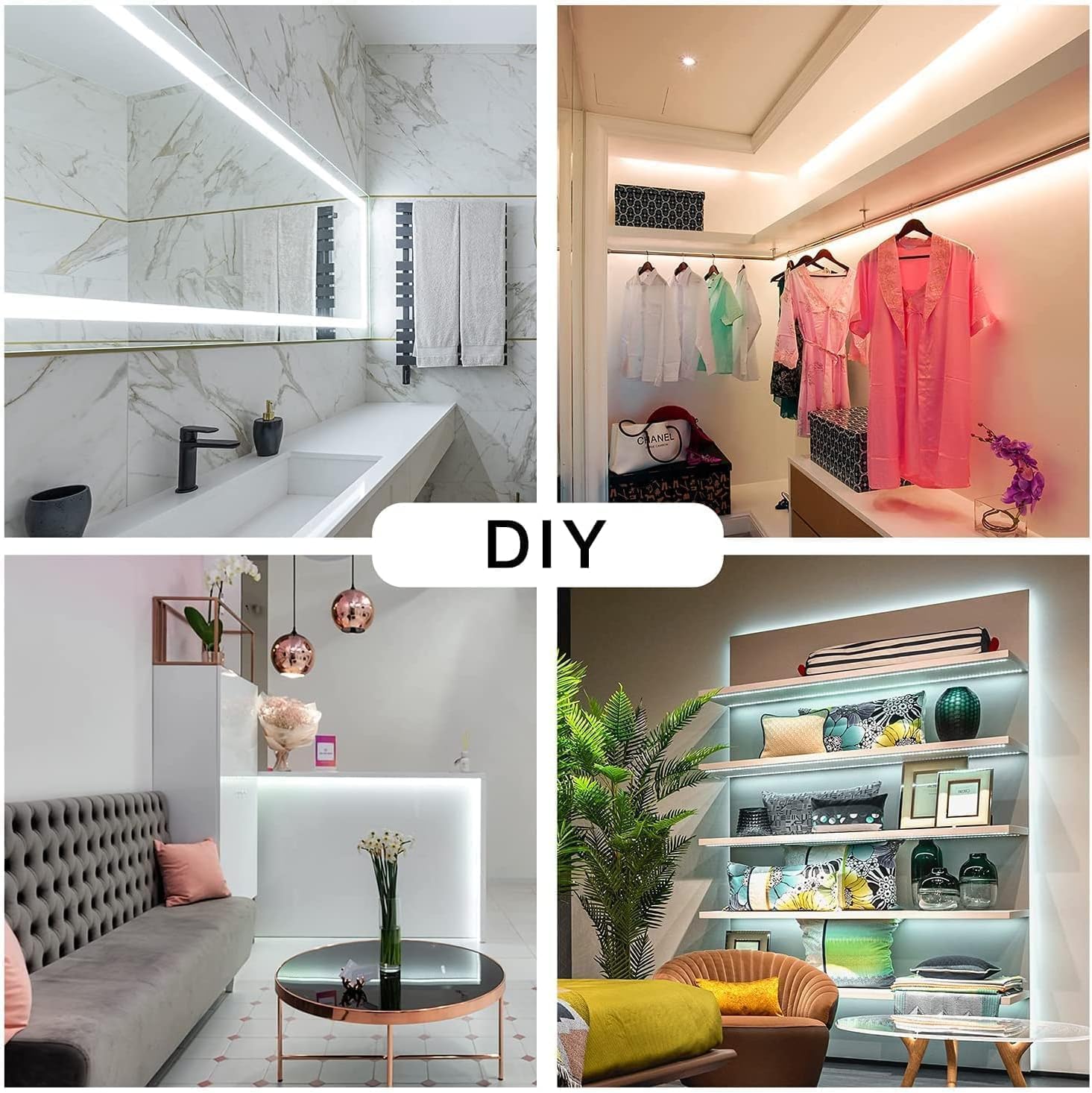 Detalle de DAYBETTER LED Strip Lights, 50 ft