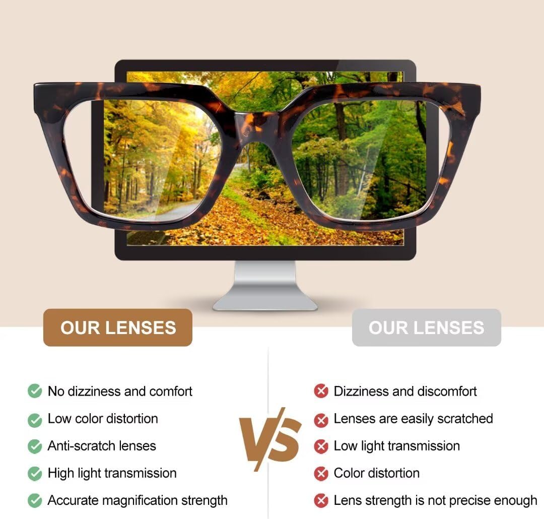 Detalle 1 de SKYWAY blue light reading glasses, oversized