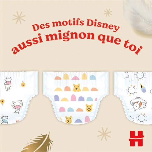 Detalle de Pañal Huggies Extra Care Disney Talla 5 (12–22 kg) – 66 pañales en 2 packs