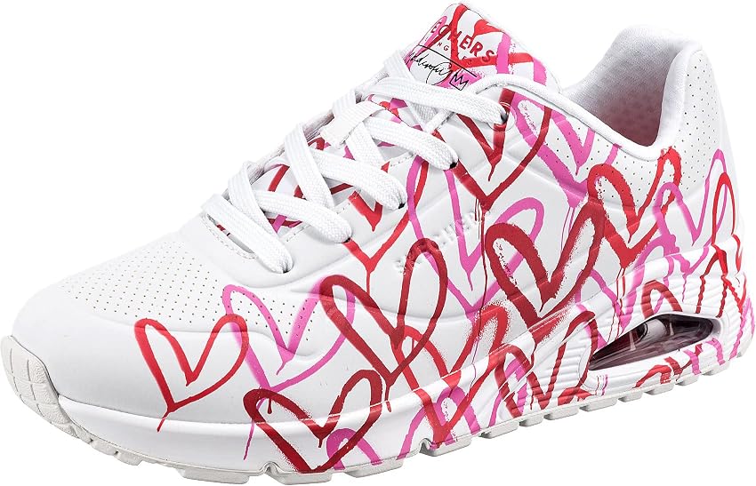 Imagen de Skechers UNO Spread The Love 👟 Zapatillas Mujer White, 39 EU en OfertitasTOP