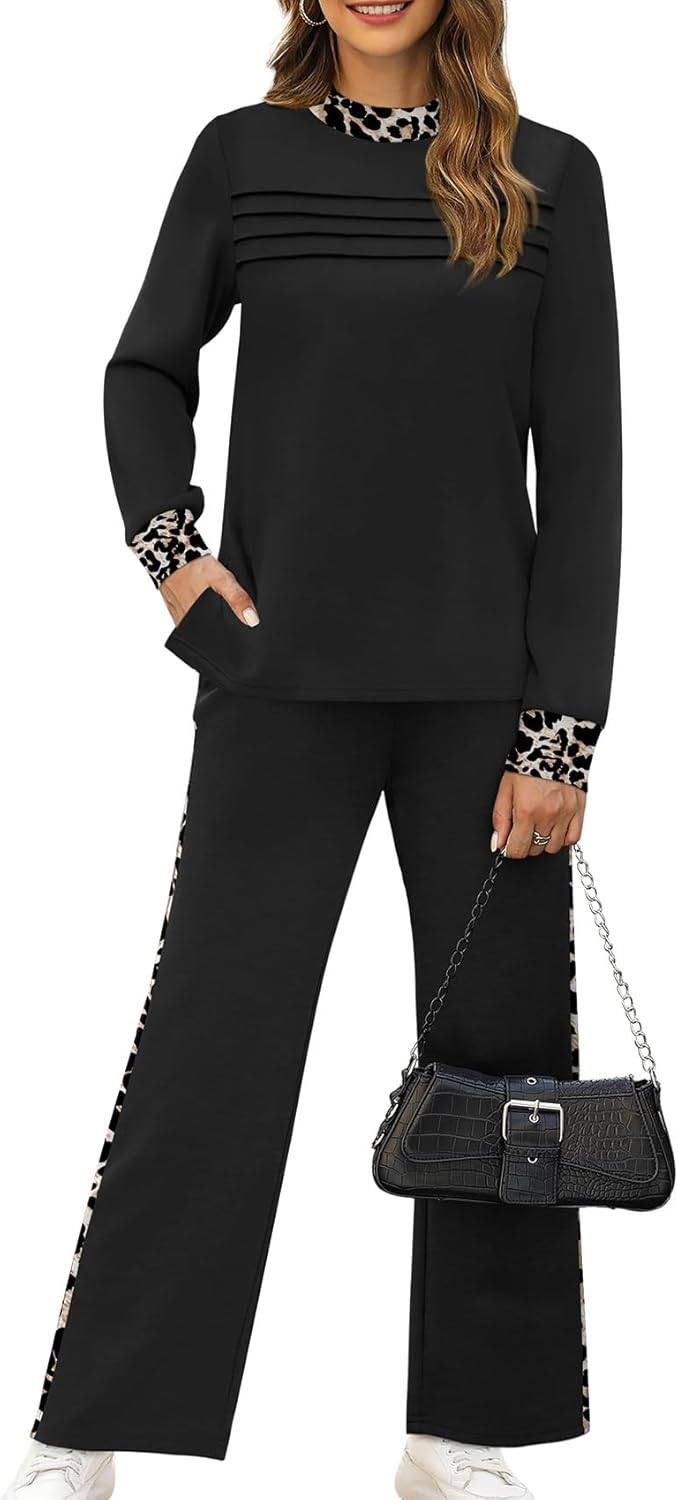 Detalle 2 de WIHOLL Women's Two-Piece Fall Travel Set S-3XL