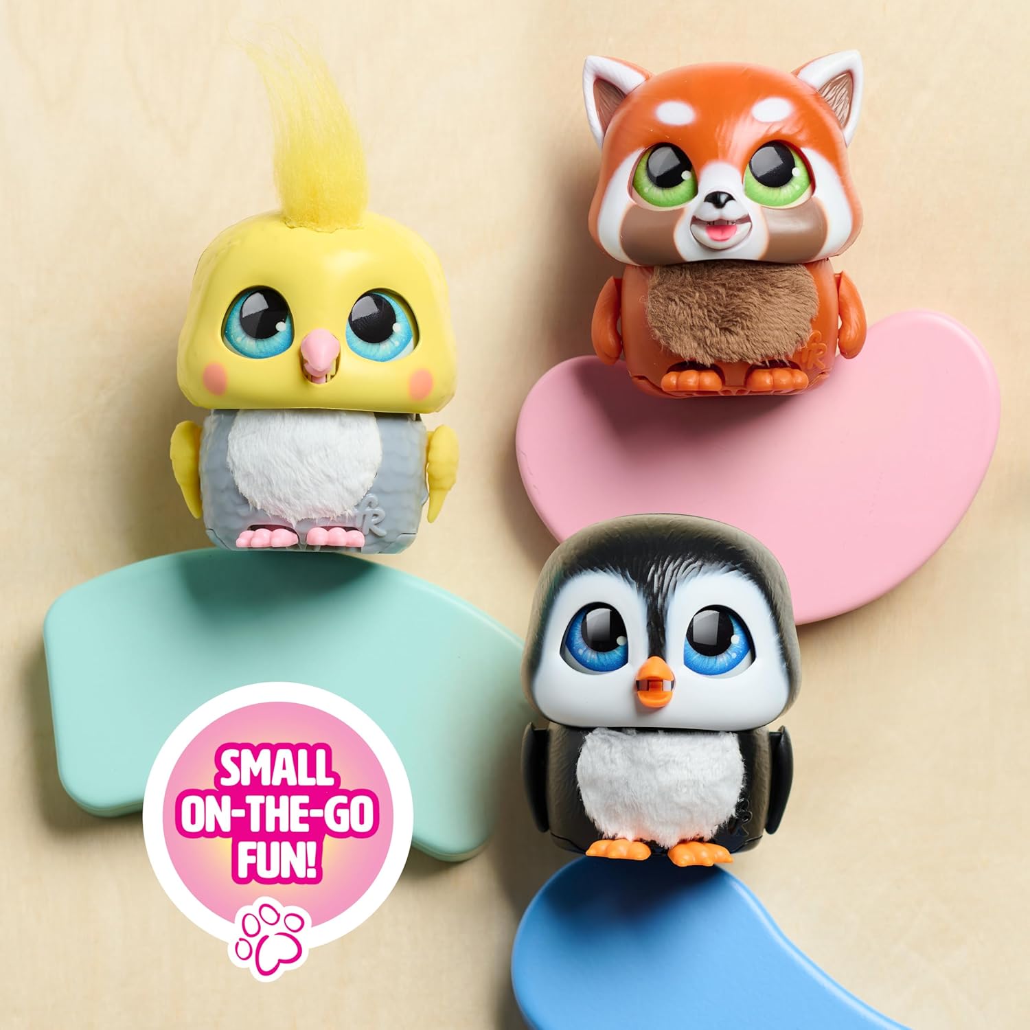 Thumbnail 6 de Just Play FurReal Handfuls Shy il Panda Rosso, peluche interattivo da 8,9 cm per bambini dai 4 anni