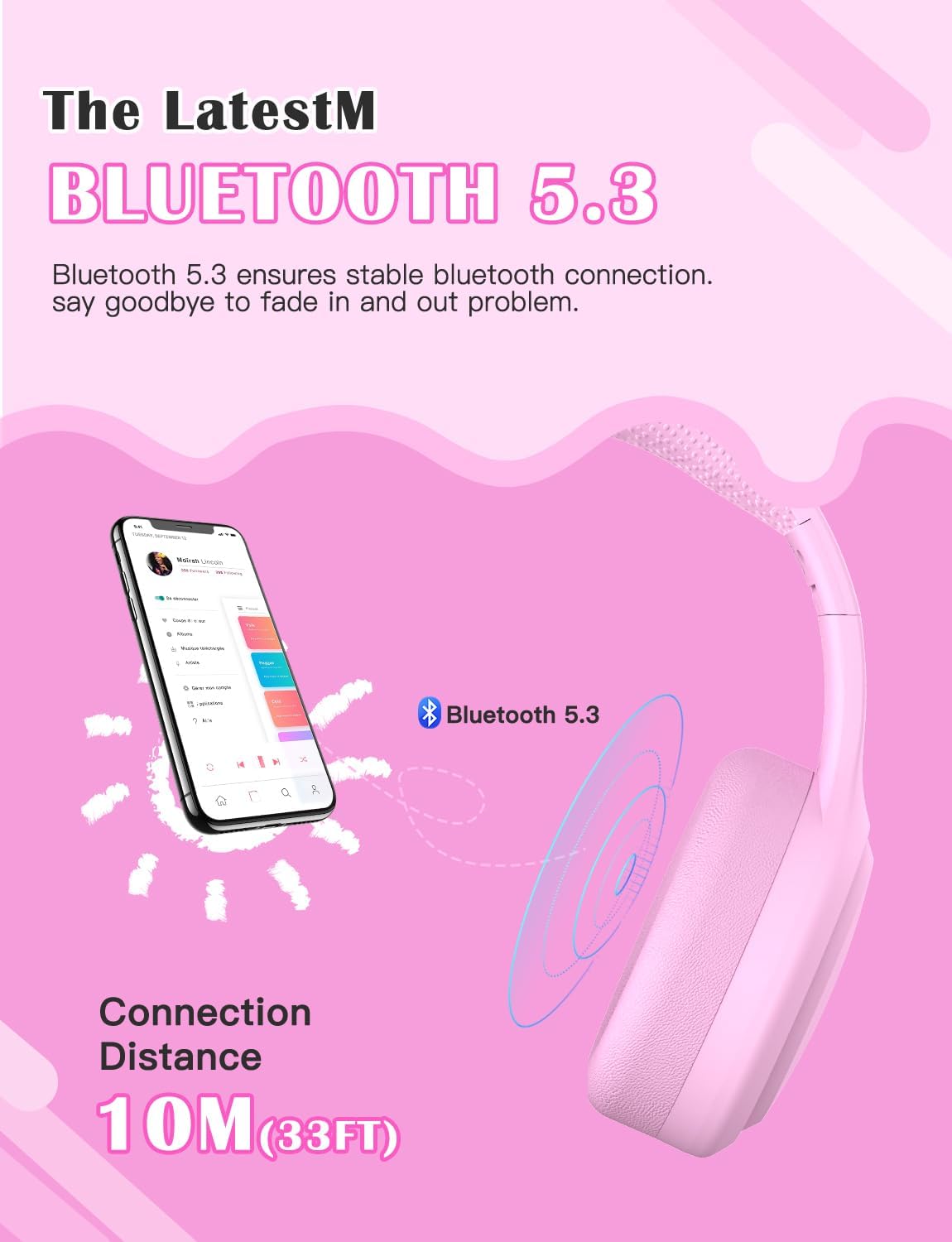 Thumbnail 6 de YOYOTUNE Kids Bluetooth Headphones