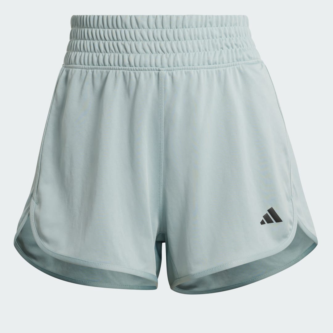 Thumbnail 3 de Pantalón corto Adidas Pacer Essentials Knit High-Rise en Verde
