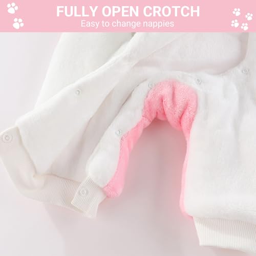 Detalle de WYTbaby Baby Overall Winter Schneeanzug – Winter-Jumpsuit für 3–6 Monate | Wärmendes Flanell-Design