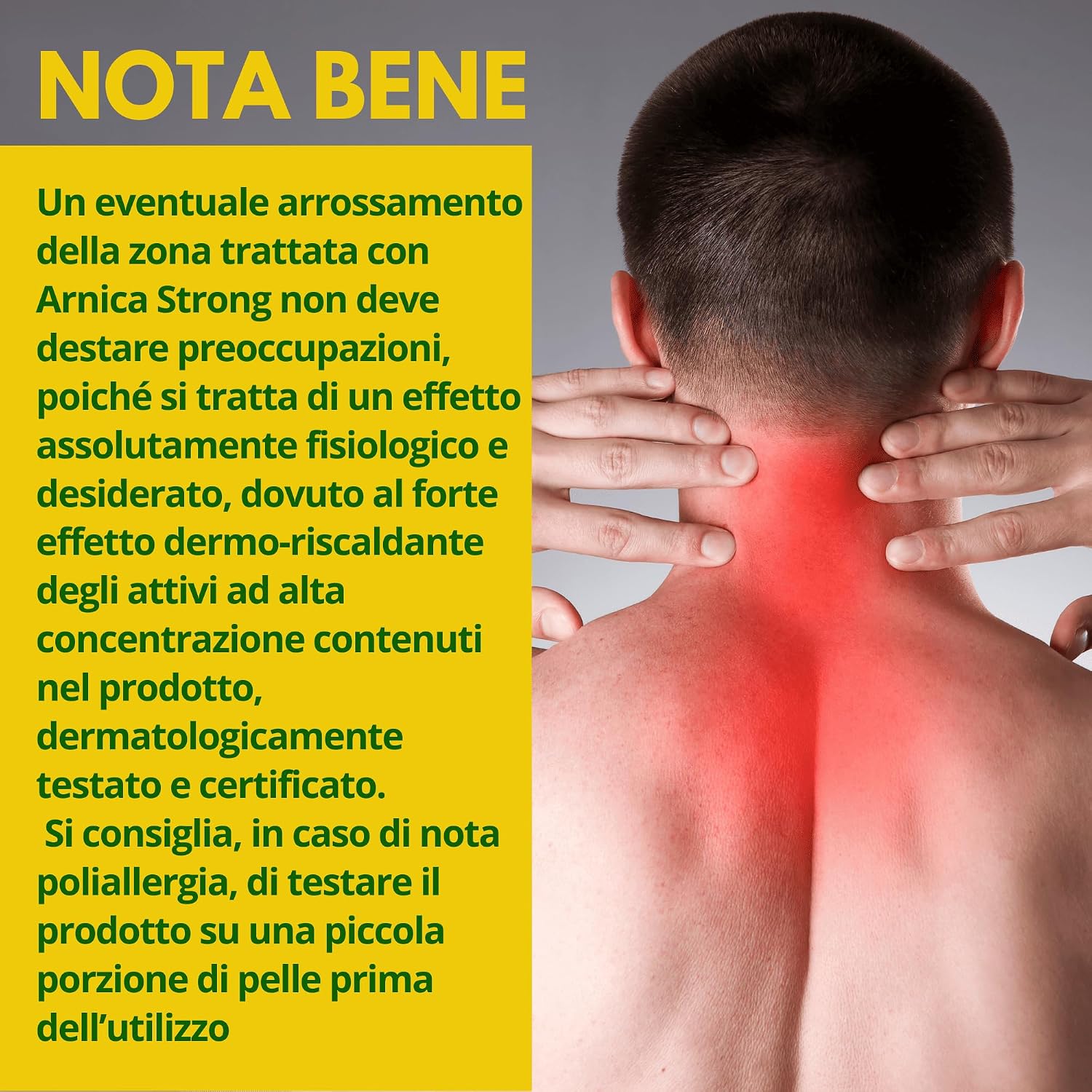 Thumbnail 5 de Arnica gel Forte ImmunoSTRONG: crema riscaldante per muscoli e articolazioni, uso umano