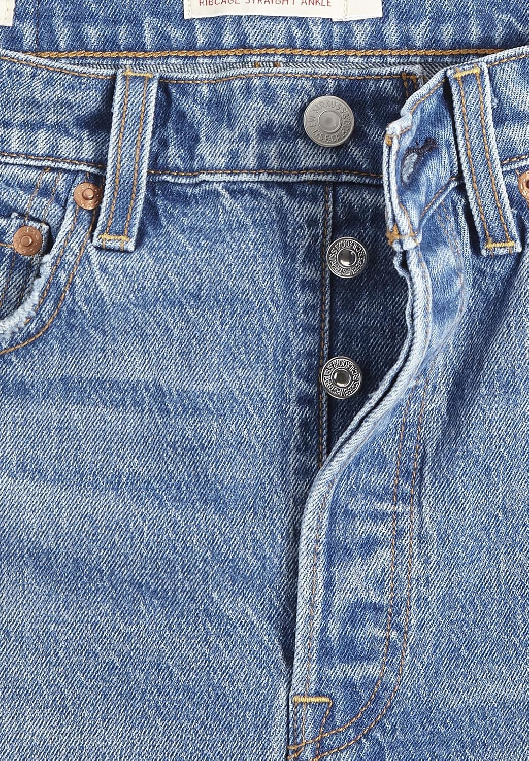Thumbnail 6 de Levi's Ribcage Straight Ankle Vaqueros Mujer
